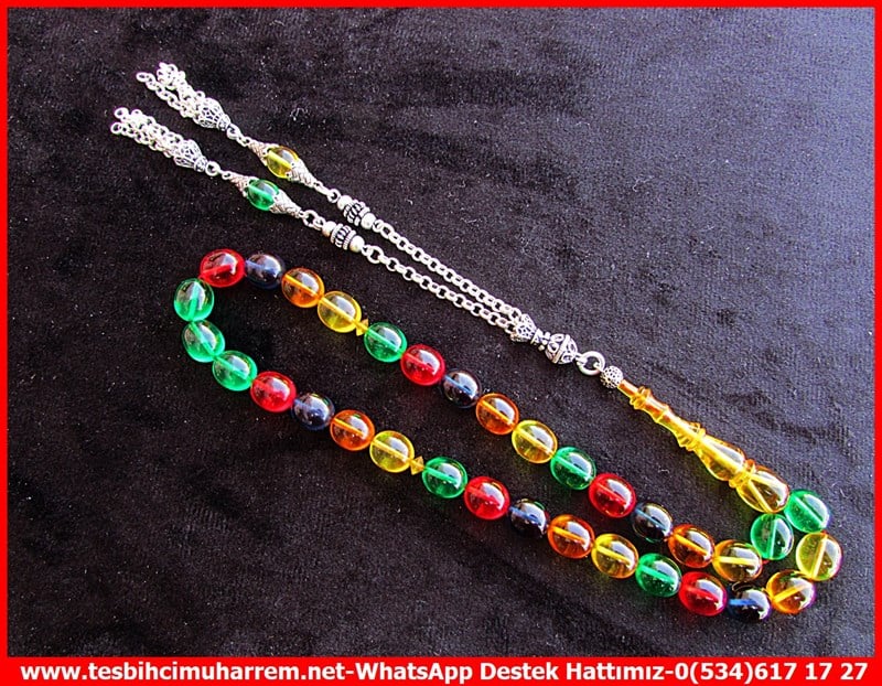 Nar Çiçeği Ton TesbihlerTM11801Tesbih Lux Curcumix Saydam Blok Ateş Kehribar Uzun Gümüş Püsküllü Meftun Tesbih Lux Curcumix Saydam Blok Ateş Kehribar Uzun Gümüş Püsküllü Meftun 