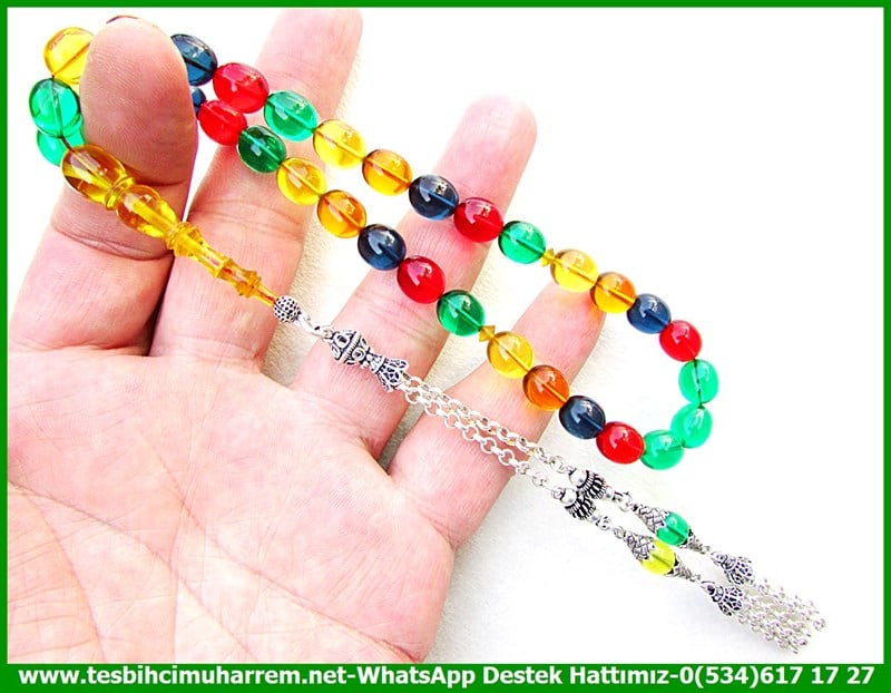 Nar Çiçeği Ton TesbihlerTM11801Tesbih Lux Curcumix Saydam Blok Ateş Kehribar Uzun Gümüş Püsküllü Meftun Tesbih Lux Curcumix Saydam Blok Ateş Kehribar Uzun Gümüş Püsküllü Meftun 