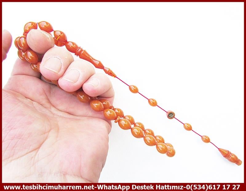 Sarı Ton TesbihlerTM11815Tesbih Lux Sıkma Kehribar Beyzi Kesim Sarı Damarlı Kulakların ÇınlasınTesbih Lux Sıkma Kehribar Beyzi Kesim Sarı Damarlı Kulakların Çınlasın