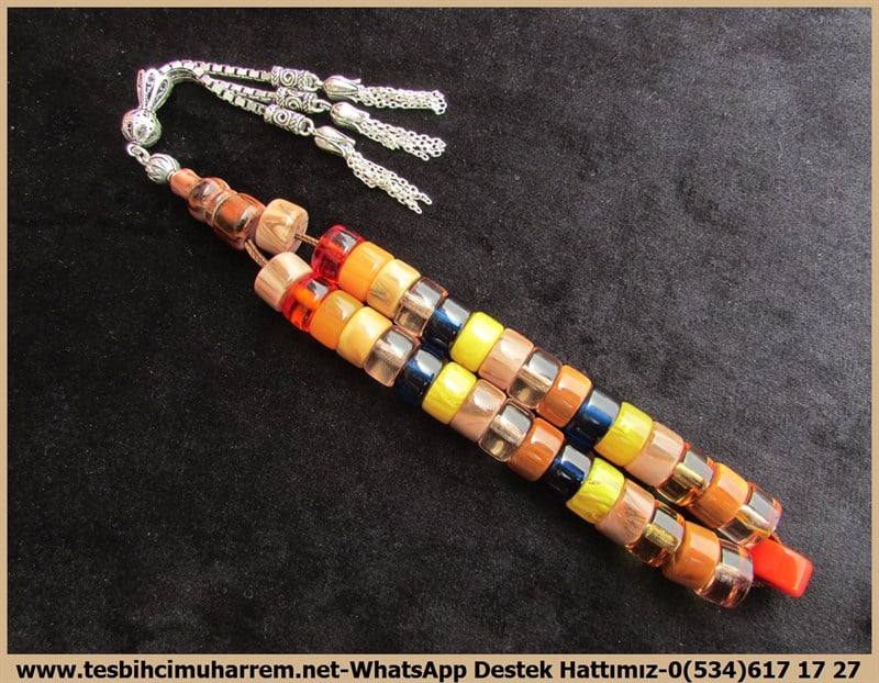 Maskot,Bileklik,Can-ı Gönül TesbihlerTM11806Tesbih Maskot Karma Renklerde Katalin Sıkma Curcumix Teker Bileklik Gümüş Püsküllü Yozgatlı Birkan Emmi Tesbih Maskot Karma Renklerde Katalin Sıkma Curcumix Teker Bileklik Gümüş Püsküllü Yozgatlı Birkan Emmi 