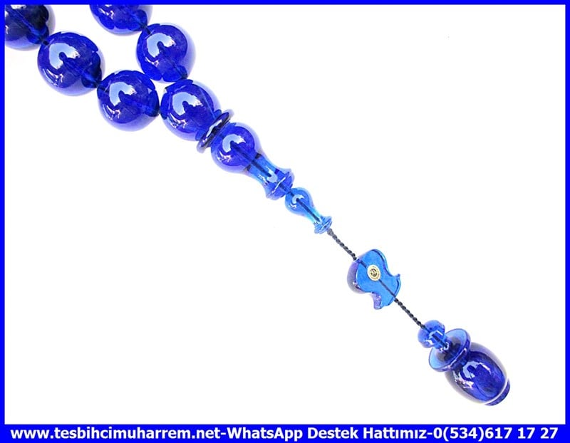 Maskot,Bileklik,Can-ı Gönül TesbihlerTM11980Tesbih Maskot Kobalt Mavi Plexiglass Bilek Boy Efe EfsaneTesbih Maskot Kobalt Mavi Plexiglass Bilek Boy Efe Efsane