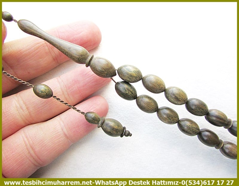 Pelesenk Ağacı TesbihlerTM12127Tesbih Pelesenk Beyzi Kesim Doğal Green Wood Yeşil Yol Tesbih Pelesenk Beyzi Kesim Doğal Green Wood Yeşil Yol 
