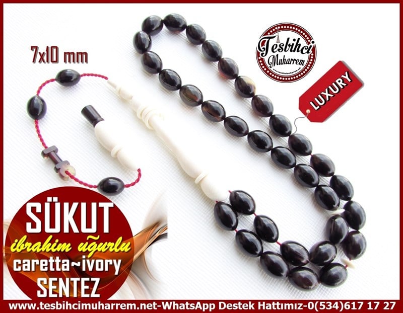 Kaplumbağa(Caretta)TesbihlerTM11393Tesbih Sentez Şişirme Caretta İvory Özel Çalışma Sükut Tesbih Sentez Şişirme Caretta İvory Özel Çalışma Sükut 