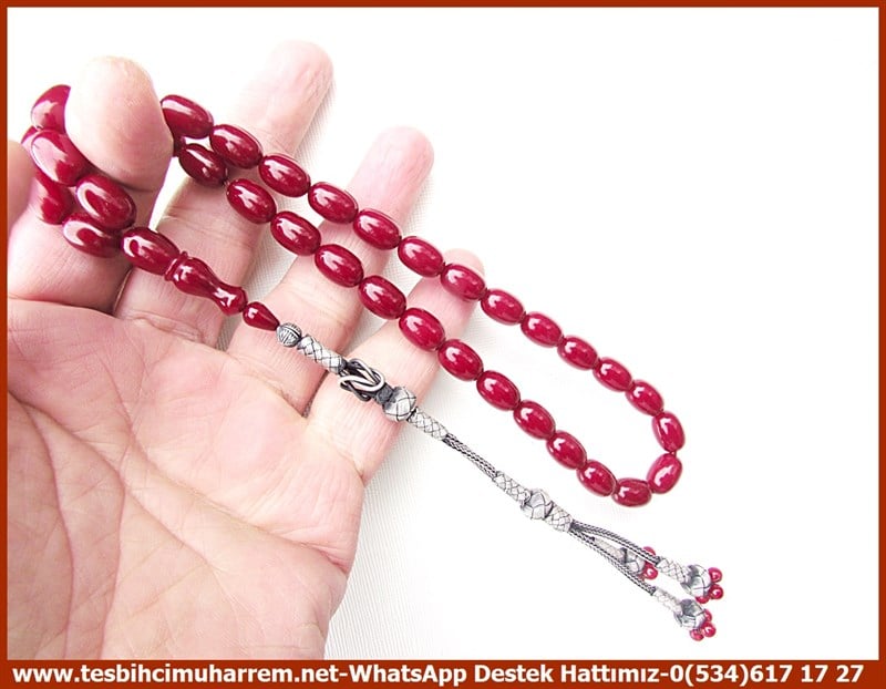 Osmanlı Benzetme Eskitme Eski Usül TesbihlerTM11561Tesbih Sıkma Kehribar Kolye Model Osmanlı Form Eski Usül Beyzi Kesim Vişne Renk ReisTesbih Sıkma Kehribar Kolye Model Osmanlı Form Eski Usül Beyzi Kesim Vişne Renk Reis