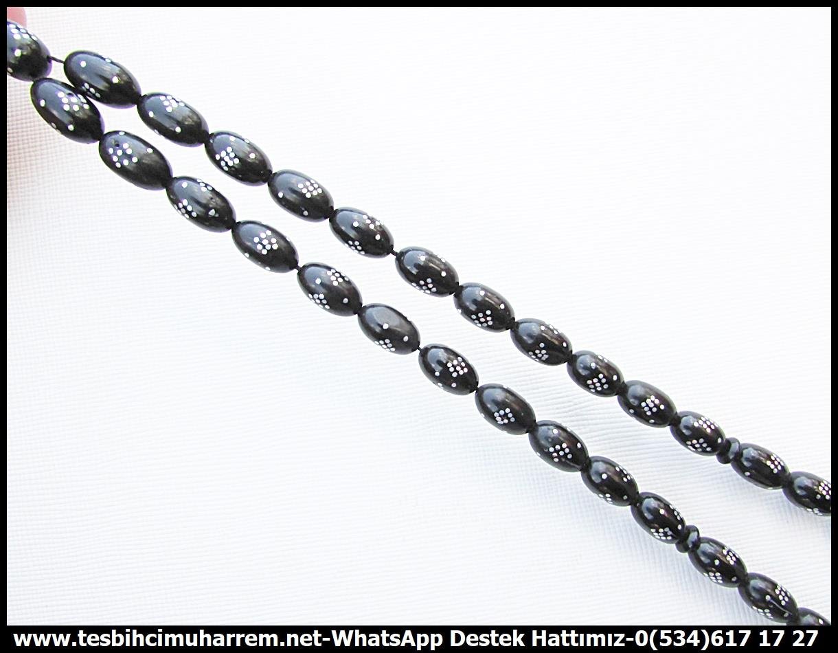 Abanoz Ağacı TesbihlerTM13169Tespih Abanoz Black Wood Gümüş İşleme Gümüş Püskül Siyah Örümcek Ağı TesbihTespih Abanoz Black Wood I Uzun Gümüş Püskül Gümüş Çakım Karadeniz Tesbih 