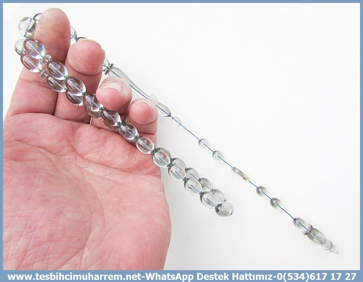 Zar Kehribar TesbihTM13152Tespih Ateş Kehribar I Beyzi Kesim Ultra Lüx Saydam Buz Kırağı TesbihTespih Ateş Kehribar I Beyzi Kesim Ultra Lüx Saydam Buz Kırağı Tesbih