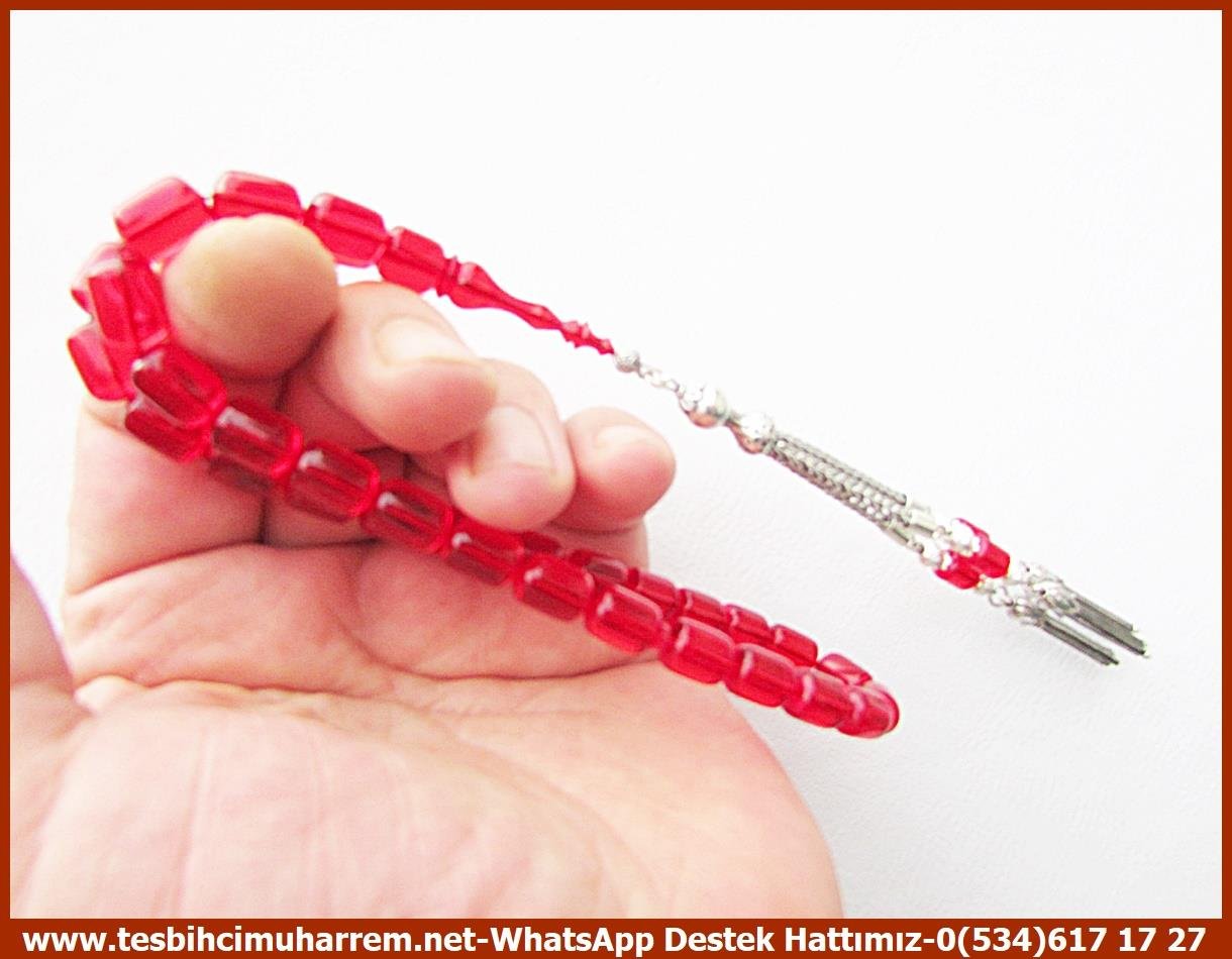 Ateş Kırmızı Ton TesbihlerTM13206Tespih Ateş Kehribar I Kapsül Kesim Saydam Kırmızı Gümüş Püsküllü Yansın Ankara Tesbih Tespih Ateş Kehribar I Kapsül Kesim Saydam Kırmızı Gümüş Püsküllü Yansın Ankara Tesbih 