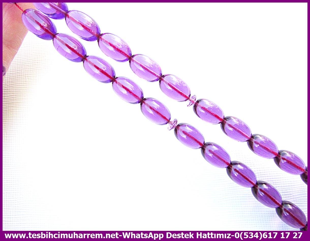 Mor Ton TesbihlerTM13135Tespih Ateş Kehribar I Mor Menekşe Badem Kesim Violet Tesbih Tespih Ateş Kehribar I Mor Menekşe Badem Kesim Violet Tesbih 