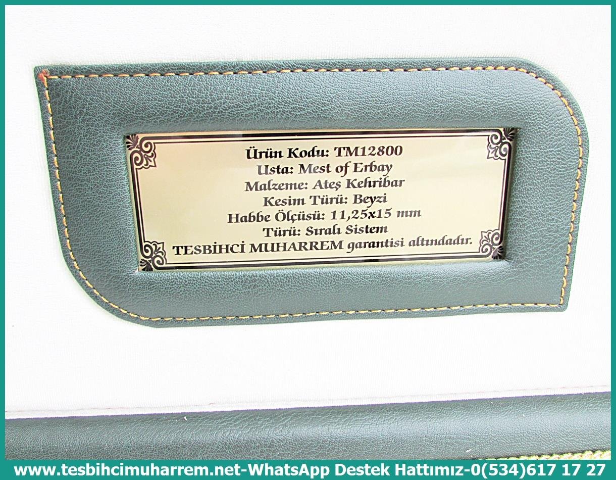 Tesbihci Muharrem Kolleksiyonluk TesbihlerTM12800Tespih Ateş Kehribar I Özel Gömme Kutusunda Sertifikalı Cam Göbeği  Premium Çalışma Kelime-i Tevhid TesbihTespih Ateş Kehribar I Özel Gömme Kutusunda Sertifikalı Cam Göbeği  Premium Çalışma Kelime-i Tevhid Tesbih