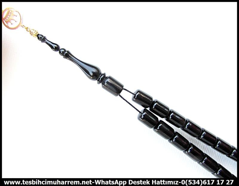 Oltu Taşı TesbihlerTM12685Tespih Erzurum Oltu Taşı Özel Gömme Kutusunda Altın Püsküllü Kömür Deposu TesbihTespih Erzurum Oltu Taşı Özel Gömme Kutusunda Altın Püsküllü Kömür Deposu Tesbih