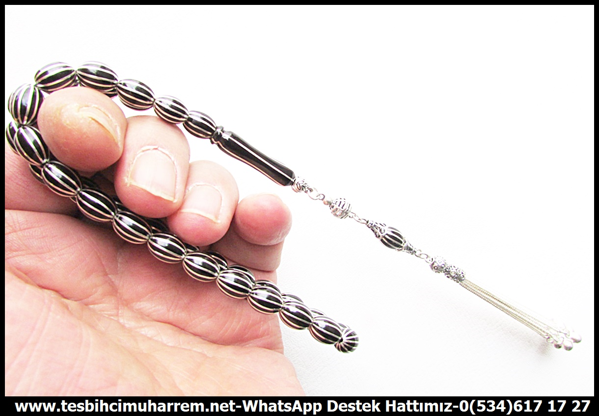 Oltu Taşı TesbihlerTM14164Tespih Erzurum Öz Oltu Taşı I Gümüş Tasarım 12'li Karpuz Dilim Gümüş Yarma Karapürçek Tesbih Tespih Erzurum Öz Oltu Taşı I Gümüş Tasarım 12'li Karpuz Dilim Gümüş Yarma Karapürçek Tesbih