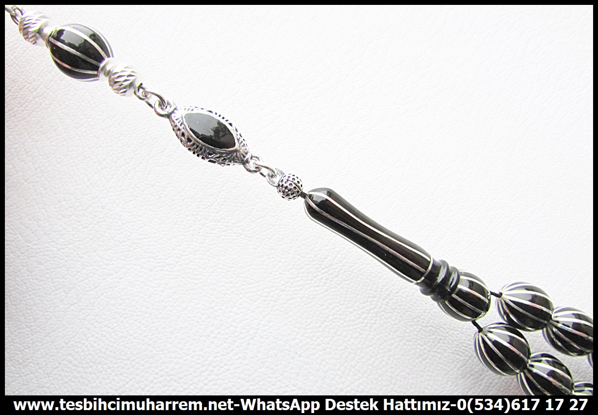 Oltu Taşı TesbihlerTM14142Tespih Erzurum Öz Oltu Taşı I Gümüş Tasarım 12'li Karpuz Dilim Gümüş Yarma Karagözlüm Tesbih Tespih Erzurum Öz Oltu Taşı I Gümüş Tasarım 12'li Karpuz Dilim Gümüş Yarma Karagözlüm Tesbihmüş Çakım Gümüş Püskül Dadaş Tesbih 