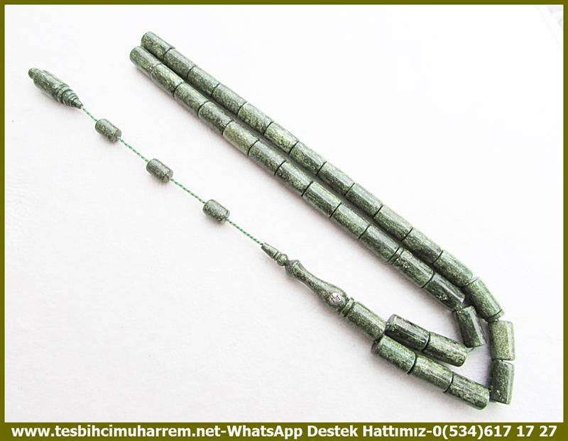 Katalin Ve Bağa TesbihlerTM12556Tespih Eski Katalin Kum Simli Yumuşak Kesme Yeşil Dev TesbihTespih Eski Katalin Kum Simli Yumuşak Kesme Yeşil Dev Tesbih