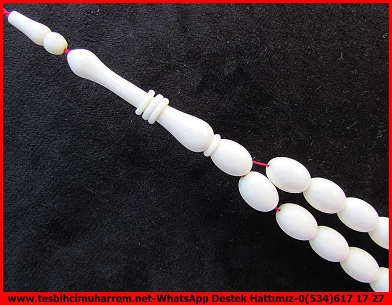 Fildişi TesbihlerTM12580Tespih Hipo Beyzi Kesim Doğal Malzeme Hazar TesbihTespih Hipo Beyzi Kesim Doğal Malzeme Hazar Tesbih