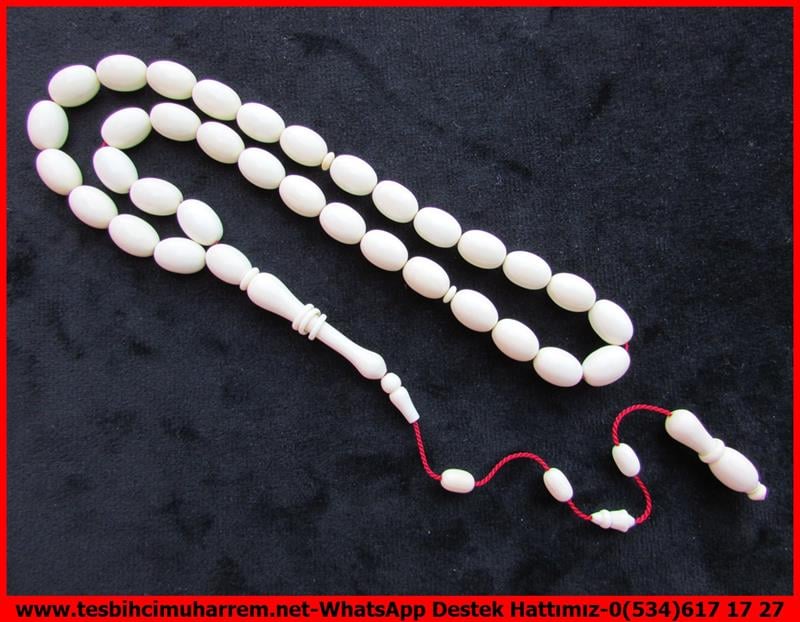 Fildişi TesbihlerTM12580Tespih Hipo Beyzi Kesim Doğal Malzeme Hazar TesbihTespih Hipo Beyzi Kesim Doğal Malzeme Hazar Tesbih