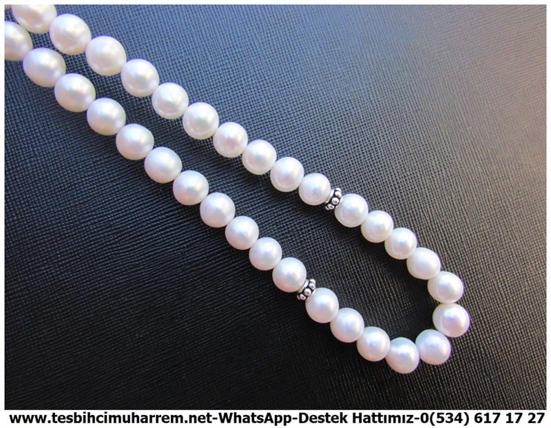 İnci TesbihTM12748Tespih İnci A Kalite Seçilmiş Malzeme Gümüş Tasarım İnci Tanem TesbihTespih İnci A Kalite Seçilmiş Malzeme Gümüş Tasarım İnci Tanem Tesbih