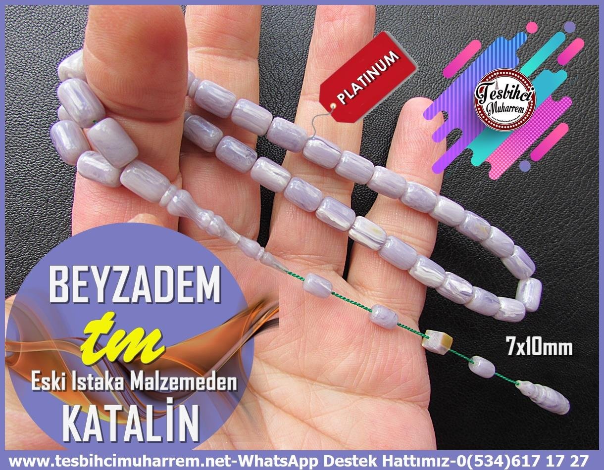 Orjinal Eski Alman Kehribar TesbihlerTM13216Tespih Katalin I Eski Istaka Malzemeden Kapsül Kesim Mavi-Gri Beyzadem Tesbih Tespih Katalin I Eski Istaka Malzemeden Kapsül Kesim Mavi-Gri Beyzadem Tesbih 