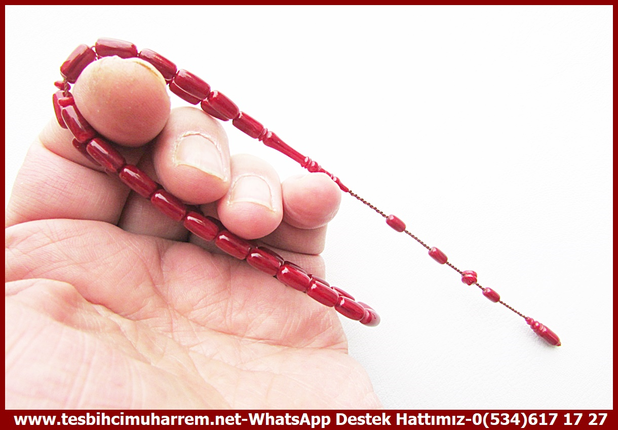 Katalin Ve Bağa TesbihlerTM14159Tespih Katalin  I İnce Kapsül Model Eski Istakadan Bordo Renk Vişnelik Tesbih Tespih Katalin  I İnce Kapsül Model Eski Istakadan Bordo Renk Vişnelik Tesbih 
