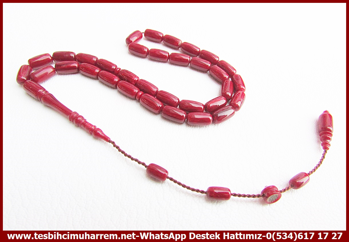 Katalin Ve Bağa TesbihlerTM14159Tespih Katalin  I İnce Kapsül Model Eski Istakadan Bordo Renk Vişnelik Tesbih Tespih Katalin  I İnce Kapsül Model Eski Istakadan Bordo Renk Vişnelik Tesbih 