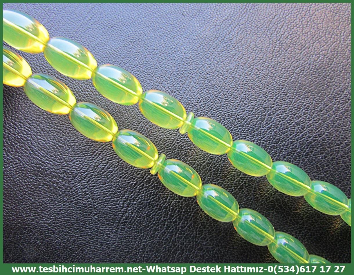 Katalin Ve Bağa TesbihlerTM13334Tespih Katalin I Özel Gömme Kutusunda Sertifikalı Badem Kesim Dominik Yeşil Saklı Kent TesbihTespih Dominican Katalin  I Dominik Damla Kehribar Yansımalı Özel Gömme Kutulu Sertifikalı Tesbih