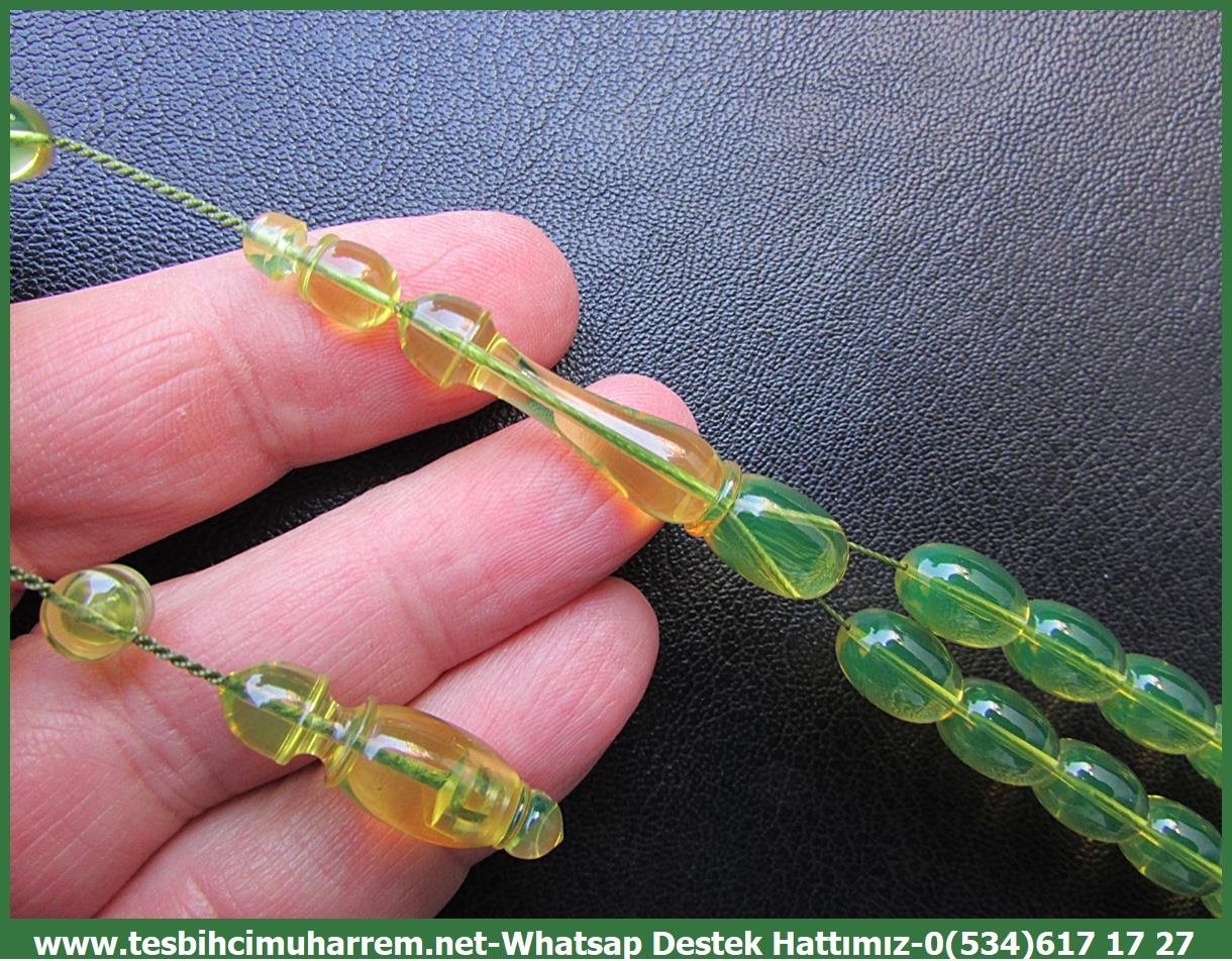 Katalin Ve Bağa TesbihlerTM13334Tespih Katalin I Özel Gömme Kutusunda Sertifikalı Badem Kesim Dominik Yeşil Saklı Kent TesbihTespih Dominican Katalin  I Dominik Damla Kehribar Yansımalı Özel Gömme Kutulu Sertifikalı Tesbih