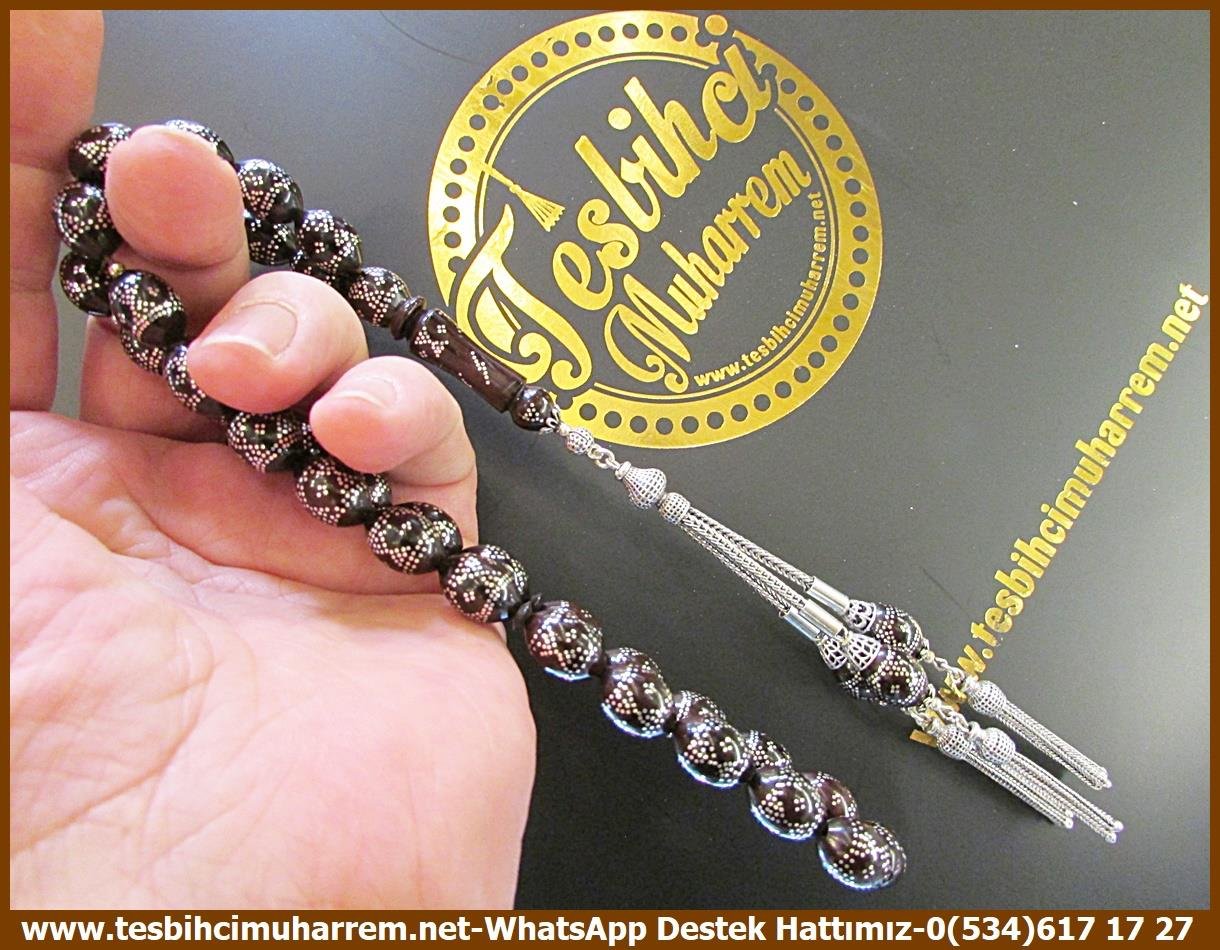 Kuka Ağacı TesbihlerTM13200Tespih Kuka I Gümüş Çakım Gümüş Püskül Tasarım Cıngıllı TesbihTespih Kuka I Gümüş Çakım Gümüş Püskül Tasarım Cıngıllı Tesbih