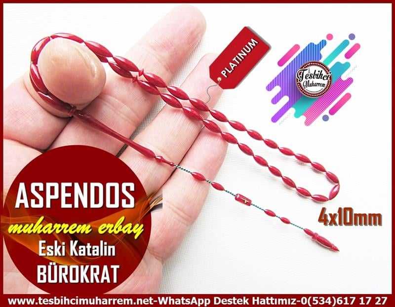 Katalin Ve Bağa TesbihlerTM12595Tespih Old Katalin Bürokrat Boy Vişne Renk Arpa Model Aspendos TesbihTespih Old Katalin Bürokrat Boy Vişne Renk Arpa Model Aspendos Tesbih