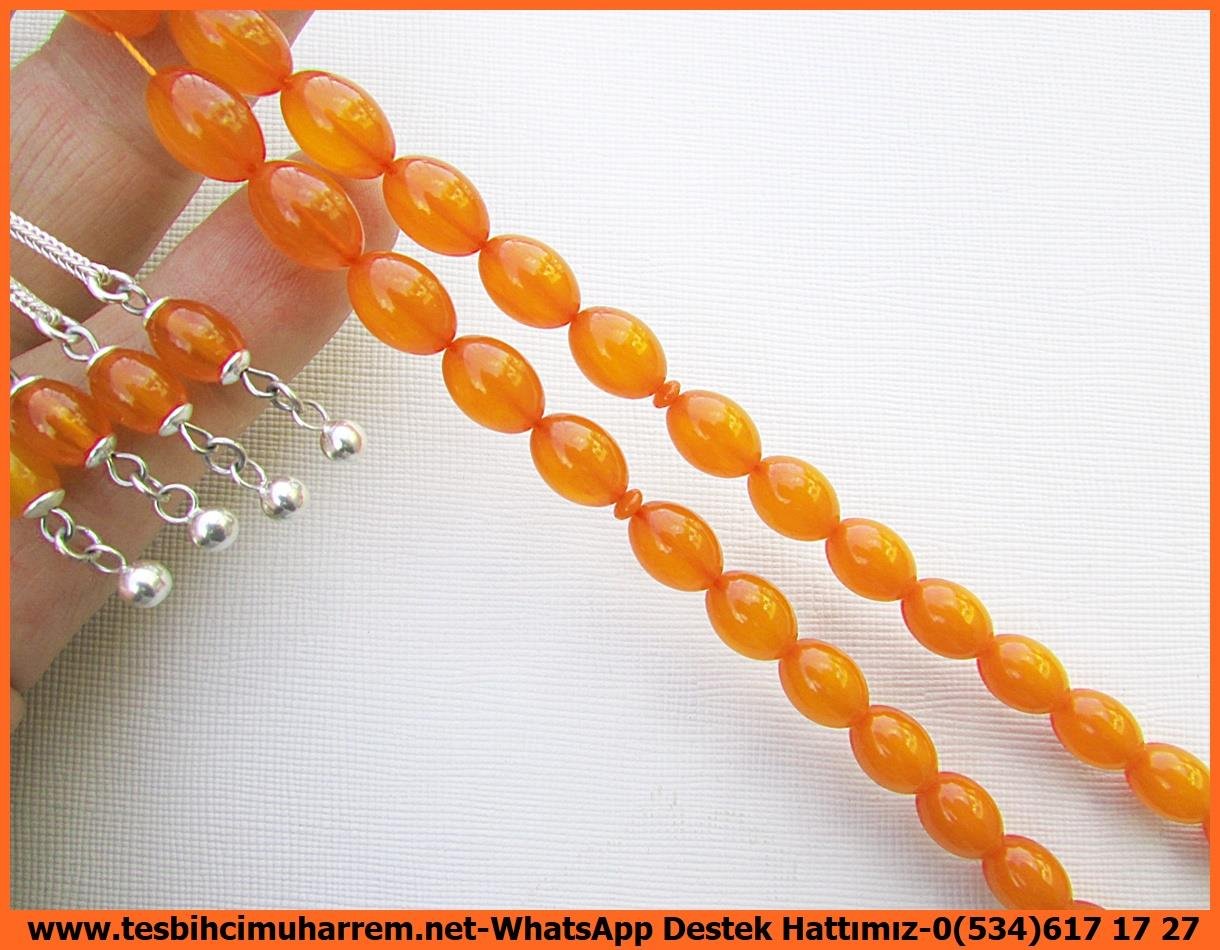 Kayısı Kehribar TesbihlerTM13177Tespih Sıkma Kehribar I İpek Gümüş Püsküllü Osmanlı Form Kayısı Girizgah Tesbih Tespih Sıkma Kehribar I İpek Gümüş Püsküllü Osmanlı Form Kayısı Girizgah Tesbih 