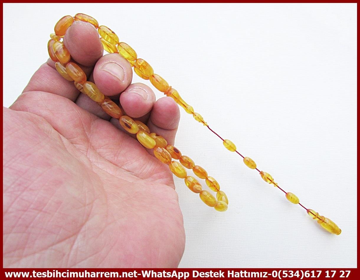 Hareli Damarlı Sarı Kehribar TesbihlerTM13179Tespih Sıkma Kehribar I Osmanlı Form Patinli Sarı Damarlı Badem Sarayköy TesbihTespih Sıkma Kehribar I Osmanlı Form Patinli Sarı Damarlı Badem Sarayköy Tesbih