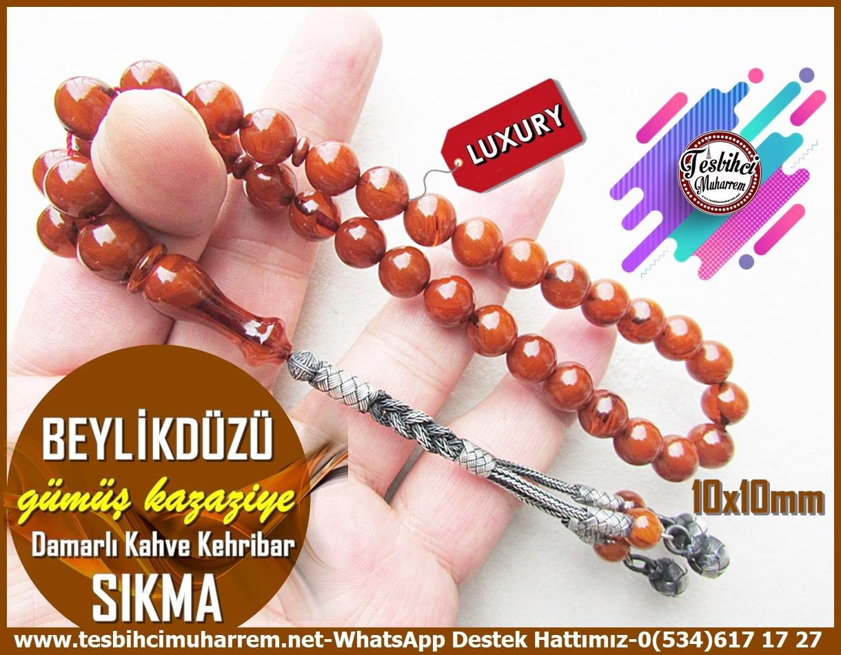 Osmanlı Benzetme Eskitme Eski Usül TesbihlerTM12845Tespih Sıkma Kehribar Küre Kesim Damarlı Kahve Kazaziye Gümüşlü Beylikdüzü Tesbih Tespih Sıkma Kehribar Küre Kesim Damarlı Kahve Kazaziye Gümüşlü Beylikdüzü Tesbih 