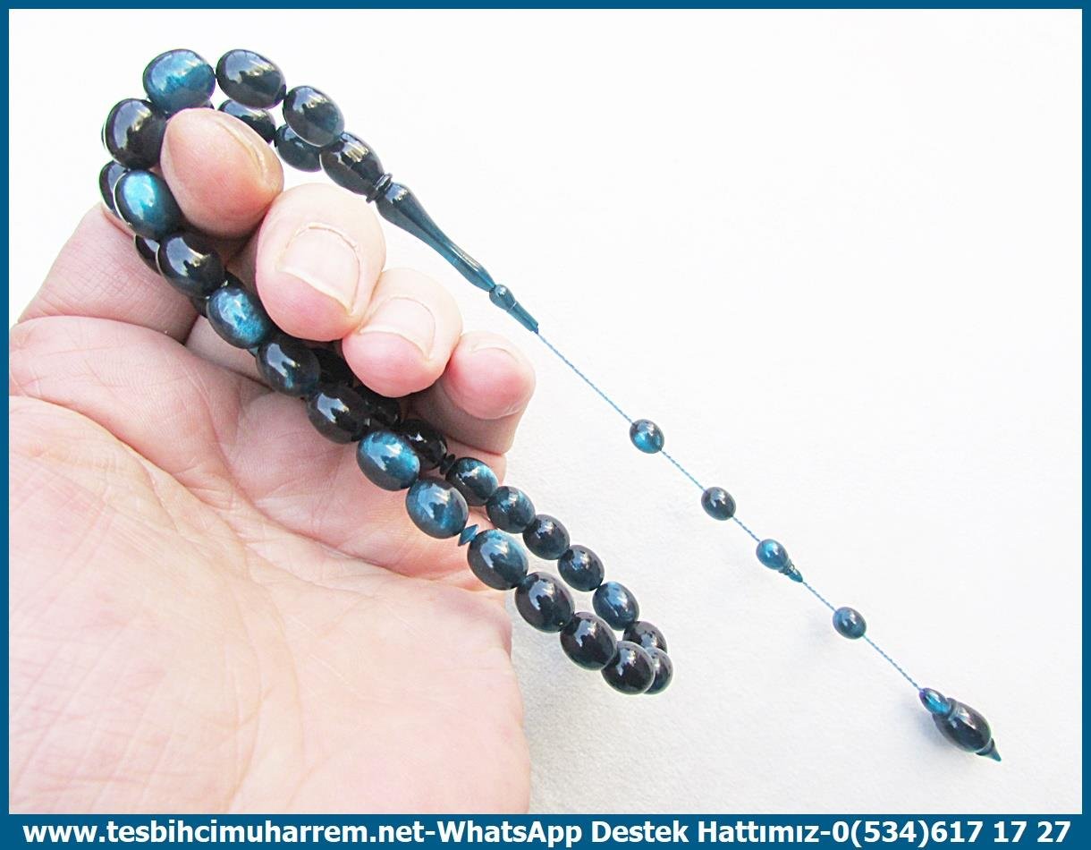 Hareli Mavi Kehribar TesbihlerTM12856Tespih Sıkma Kehribar Yanar Dönerli Mavilim Beyzi Etimesgut TesbihTespih Sıkma Kehribar Yanar Dönerli Mavilim Beyzi Etimesgut Tesbih