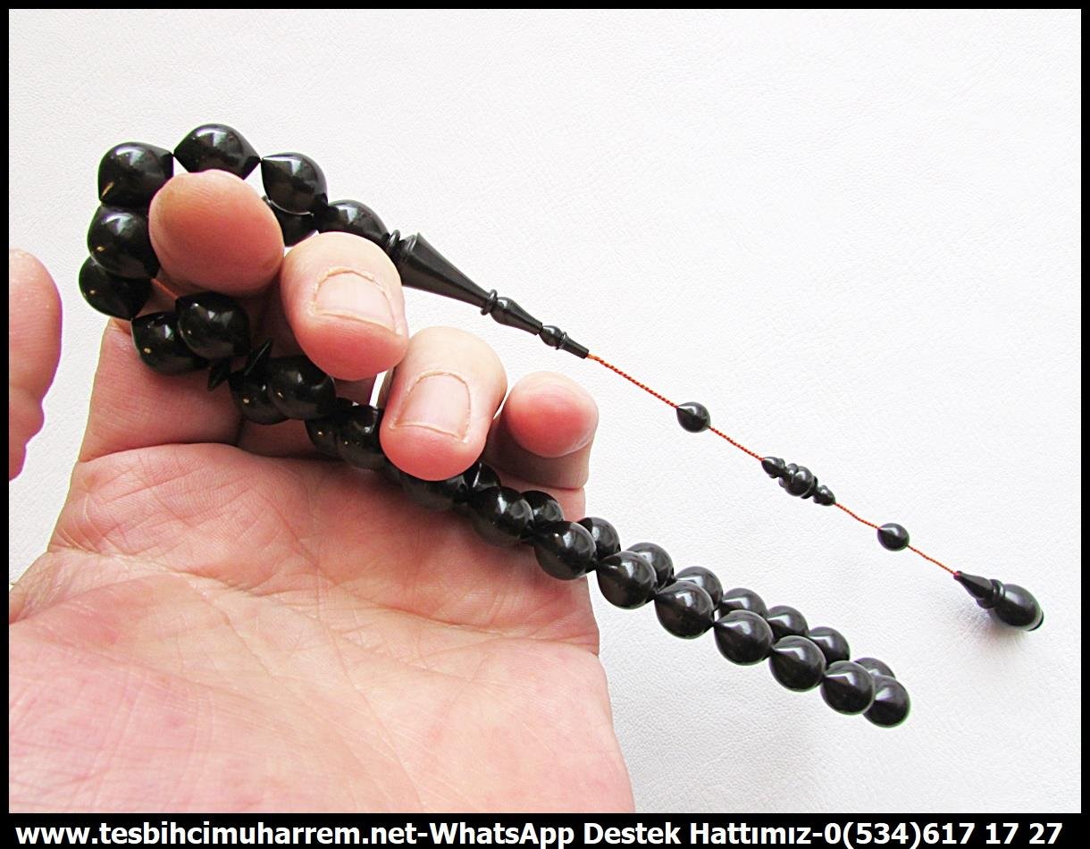 Abanoz Ağacı TesbihlerTM13227Tespih Siyah Abanoz I Black Wood Üst Düzey Çalışma Sığırcık Kesim Alacakaranlık Tesbih Tespih Siyah Abanoz I Black Wood Üst Düzey Çalışma Sığırcık Kesim Alacakaranlık Tesbih