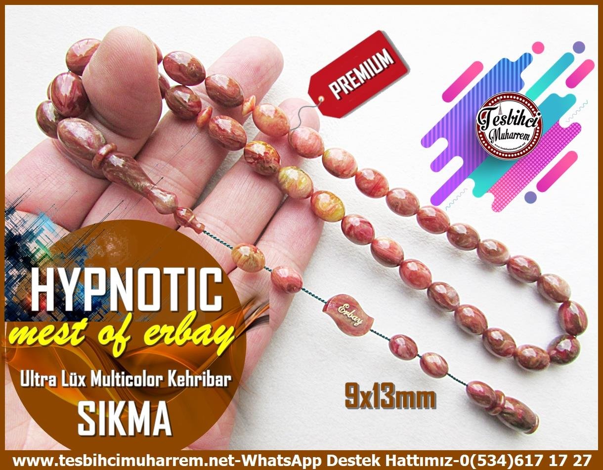 Siyah Kehribar TesbihlerTM12836Tespih Ultra Lüx Multicolor Yaldızlı Sıkma Kehribar Hypnotic Tesbih Tespih Ultra Lüx Multicolor Yaldızlı Sıkma Kehribar Hypnotic Tesbih 