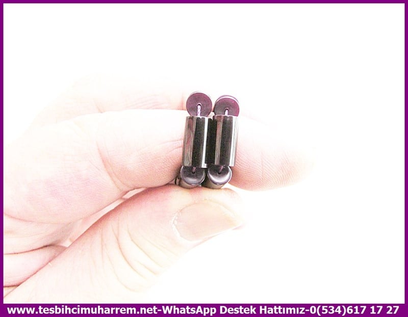 Katalin Ve Bağa TesbihlerTM11833TTesbih Galalith Mor Siyah Çizgili Dik Kesme Fransız Sıkması Boş ÇerçeveTesbih Galalith Mor Siyah Çizgili Dik Kesme Fransız Sıkması Boş Çerçeve