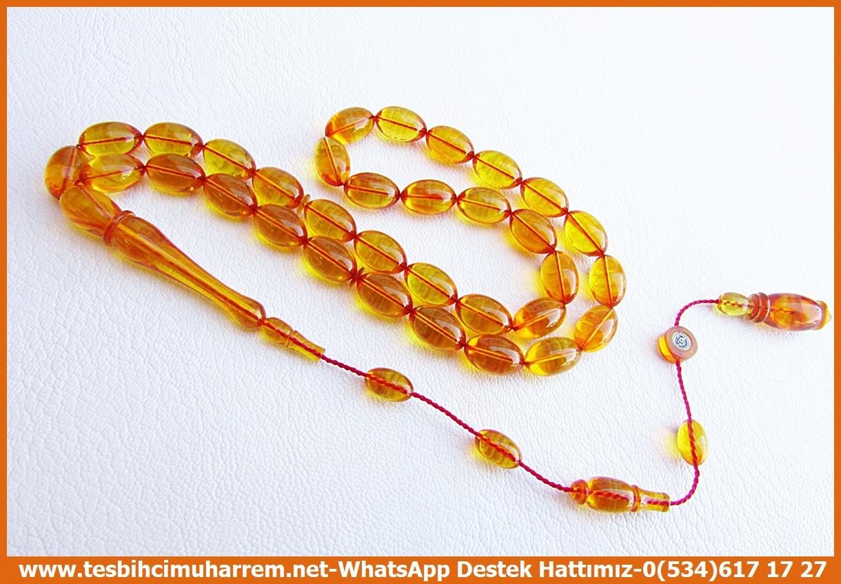 Sarı Ton TesbihlerTM14023Umut Talha Aras Usta İşçilikli Ateş Kehribar Tesbih – Bal Köpüğü Renk, Beyzi Kesim, “Sonbahar Rüzgarları” İsimli Özel Tasarım TespihTespih Ateş Kehribar I Bal Köpüğü Beyzi Kesim Sonbahar Rüzgarları Tesbih