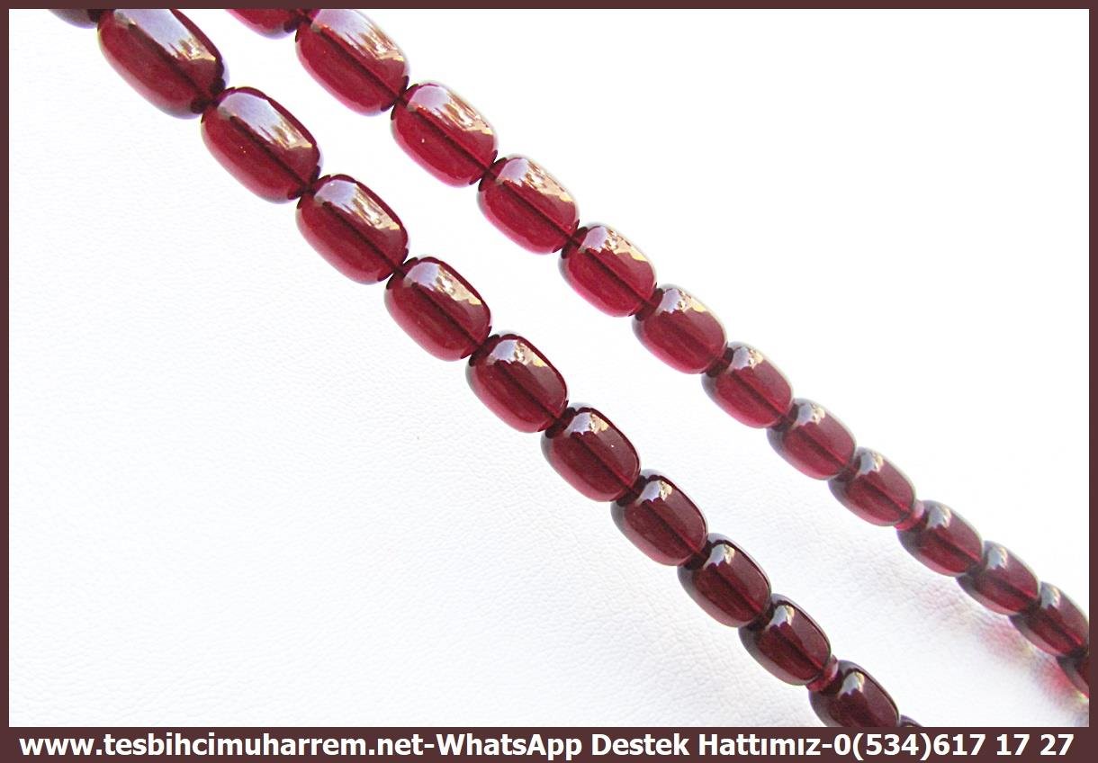 Bordo Vişne Ton TesbihlerTM13998Umut Talha Aras Usta İşçilikli Ateş Kehribar Tesbih – Vişne Renk, Kapsül Kesim, Sıralı Sistem, “Marmaris” İsimli Özel TespihTespih Ateş Kehribar I Sıralı Sistem Vişne Kapsül Kesim Marmaris Tesbih 