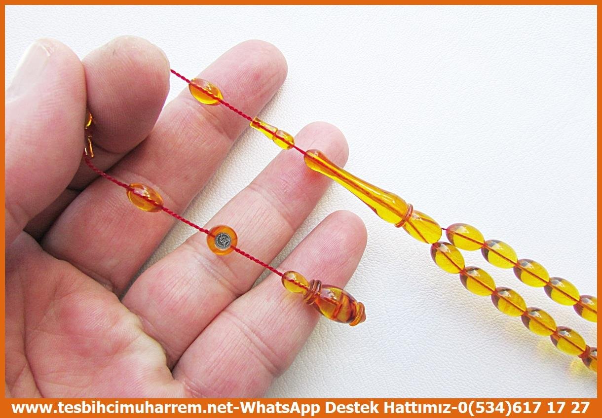 Sarı Ton TesbihlerTM14023Umut Talha Aras Usta İşçilikli Ateş Kehribar Tesbih – Bal Köpüğü Renk, Beyzi Kesim, “Sonbahar Rüzgarları” İsimli Özel Tasarım TespihTespih Ateş Kehribar I Bal Köpüğü Beyzi Kesim Sonbahar Rüzgarları Tesbih
