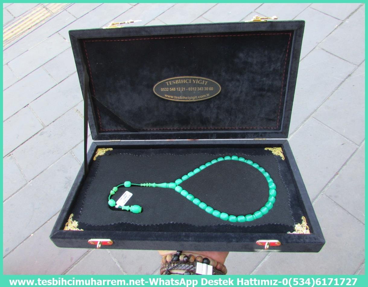 Katalin Ve Bağa TesbihlerTM13864Yiğit İsmet Üçem Usta İmzalı Tespih Eski Alman Katalin l Özel Gömme Kutulu Türbe Yeşili '' Foçalı'' TesbihTespih Premium Katalin l Eski Alman Özel Gömme Kutulu Türbe Yeşili Foçalı Tesbih 