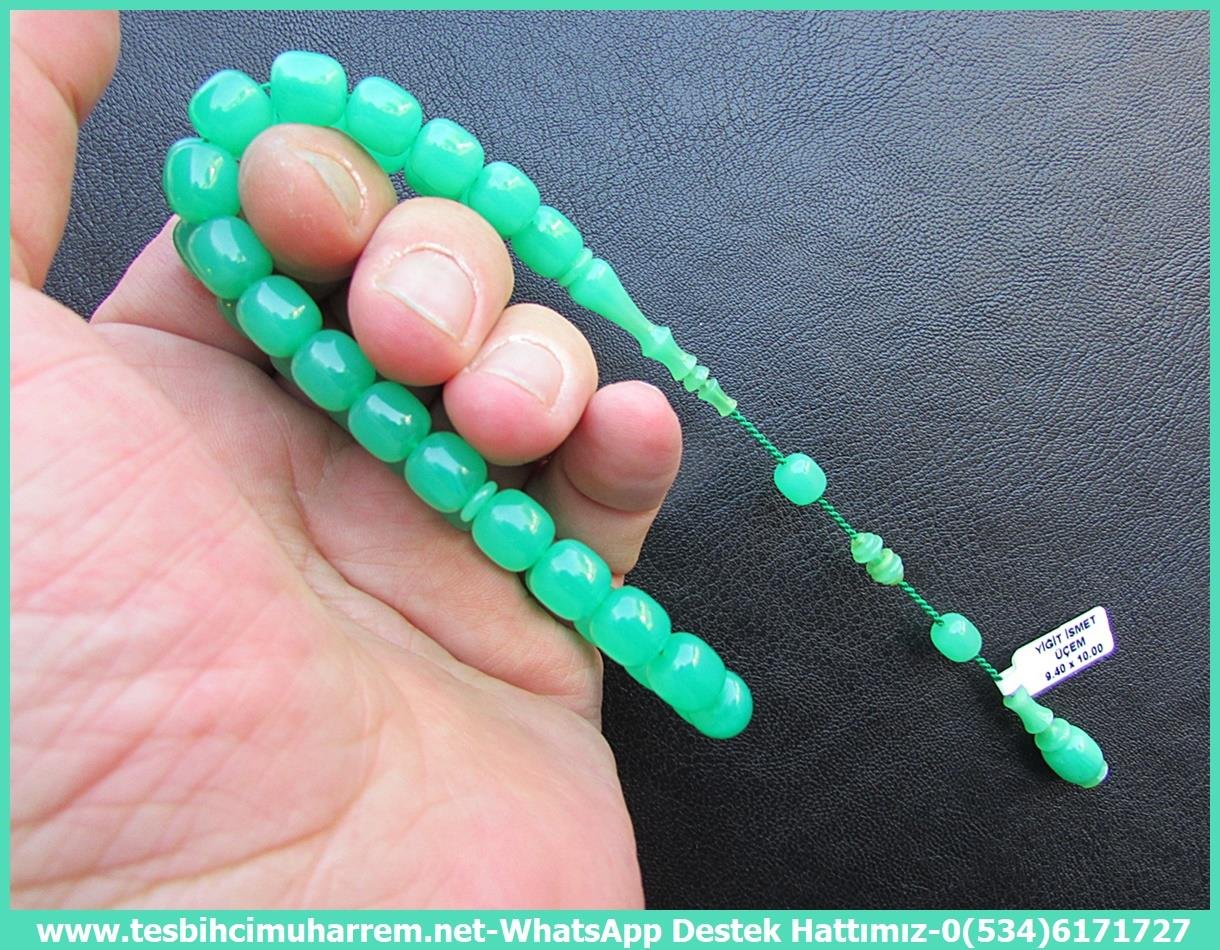 Katalin Ve Bağa TesbihlerTM13864Yiğit İsmet Üçem Usta İmzalı Tespih Eski Alman Katalin l Özel Gömme Kutulu Türbe Yeşili '' Foçalı'' TesbihTespih Premium Katalin l Eski Alman Özel Gömme Kutulu Türbe Yeşili Foçalı Tesbih 