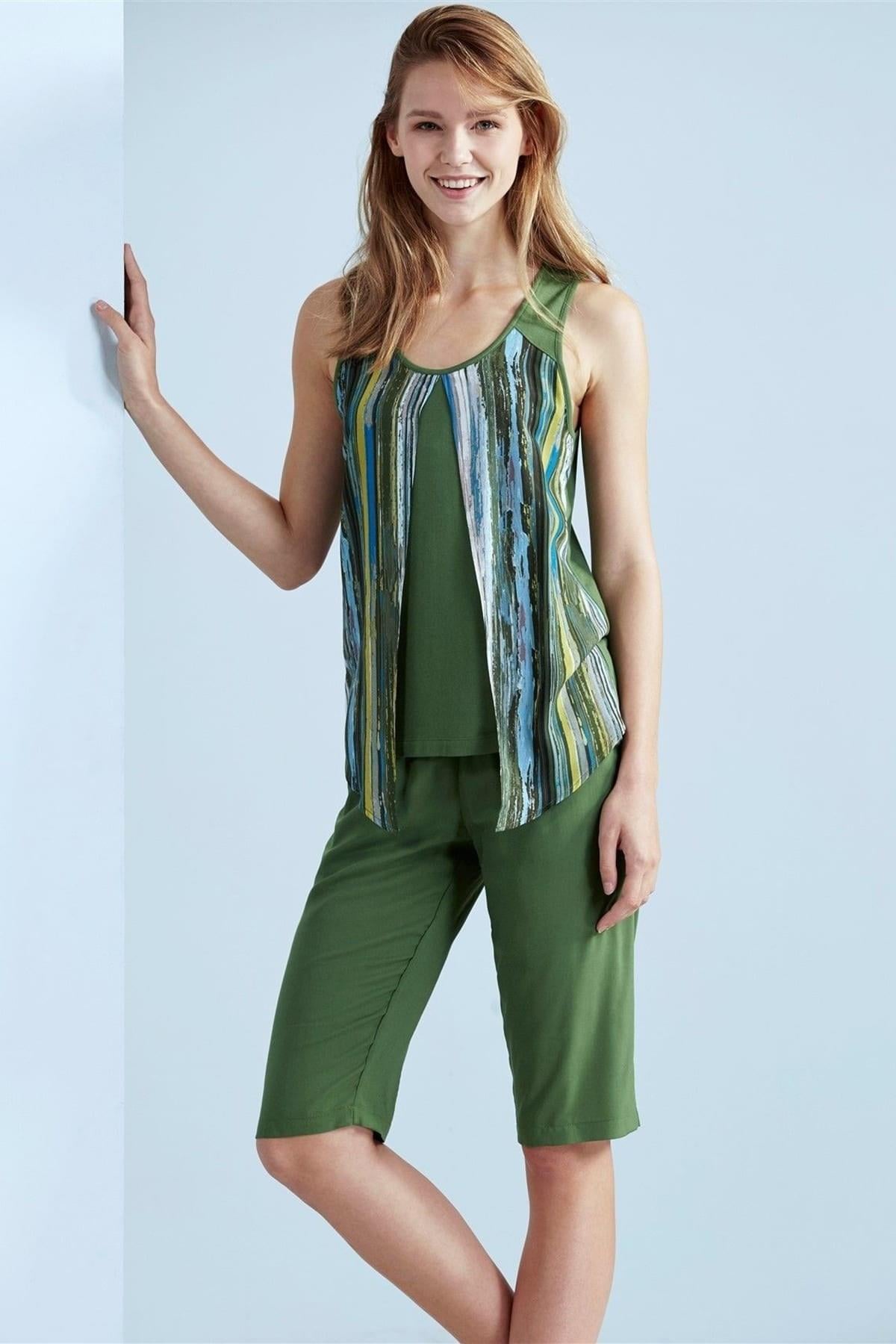 Atlet Bermuda Takım Yeşil