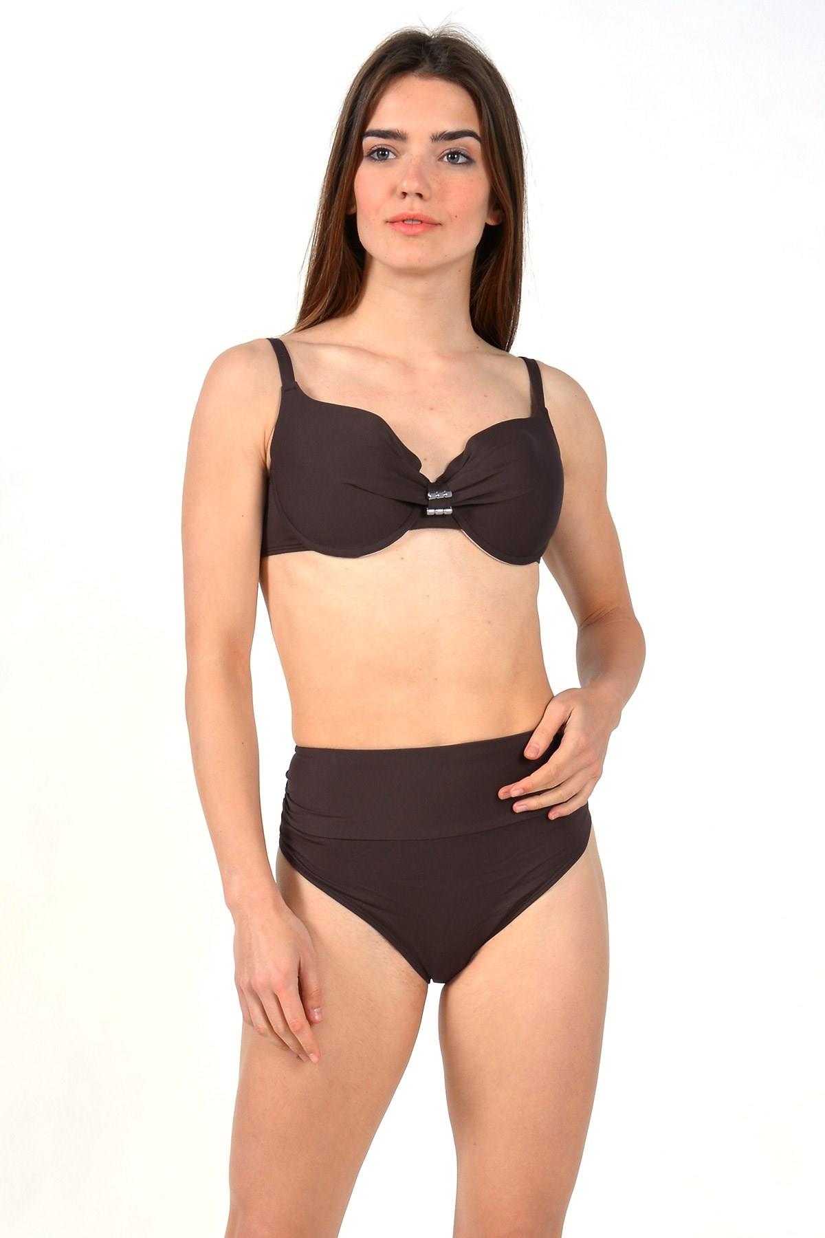 Blanca Kadın Bikini Takım Kahve