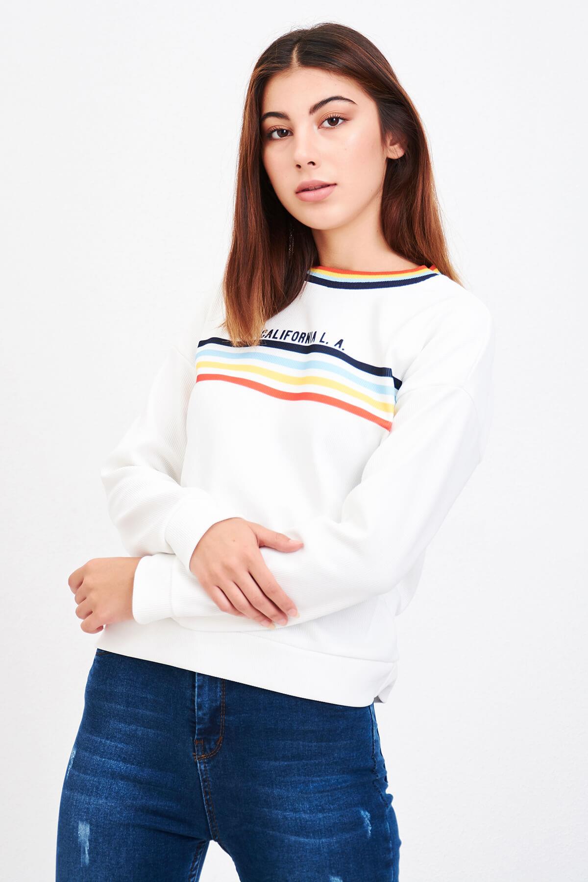 California Sweat Beyaz