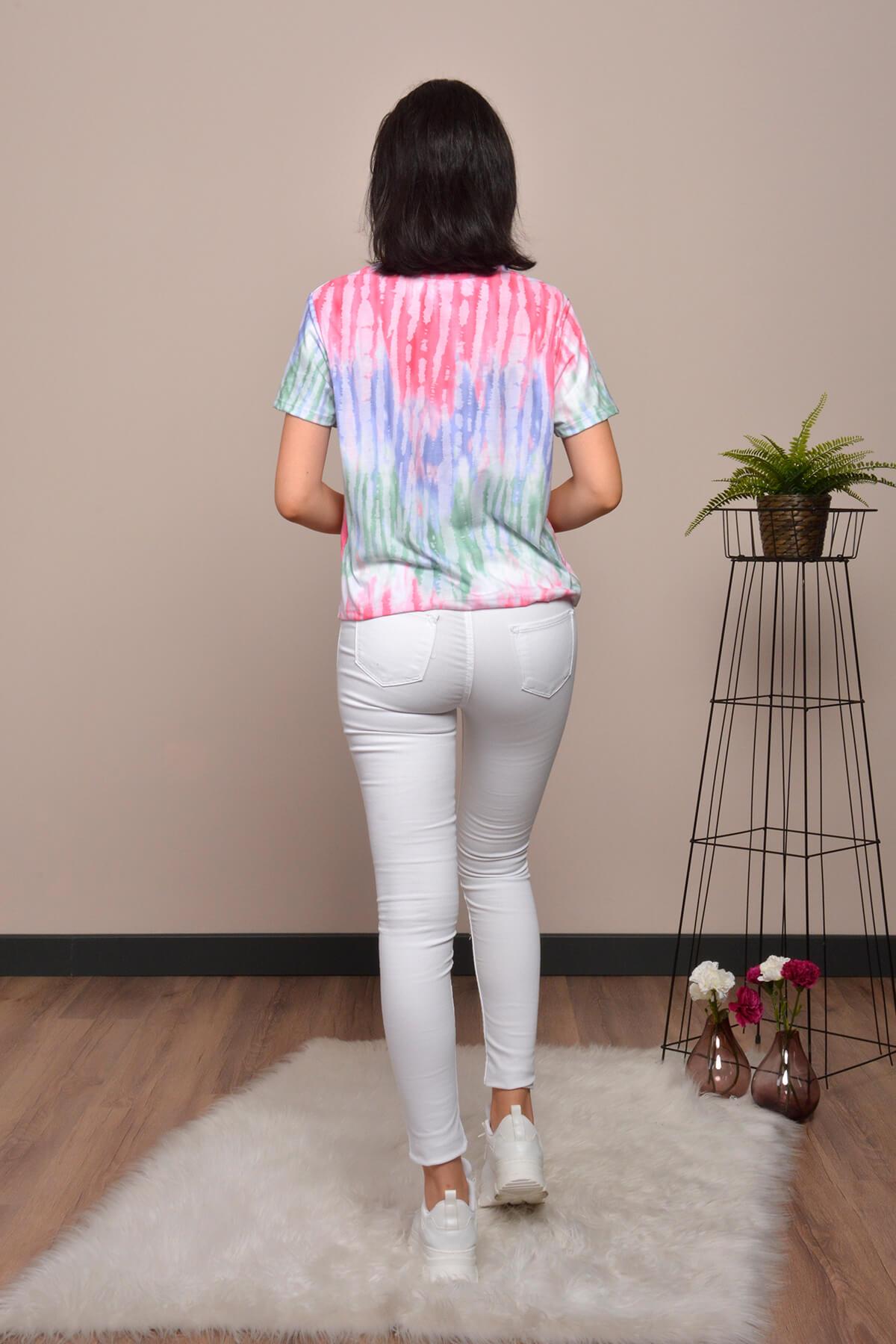 Degrade Renkli T-Shirt