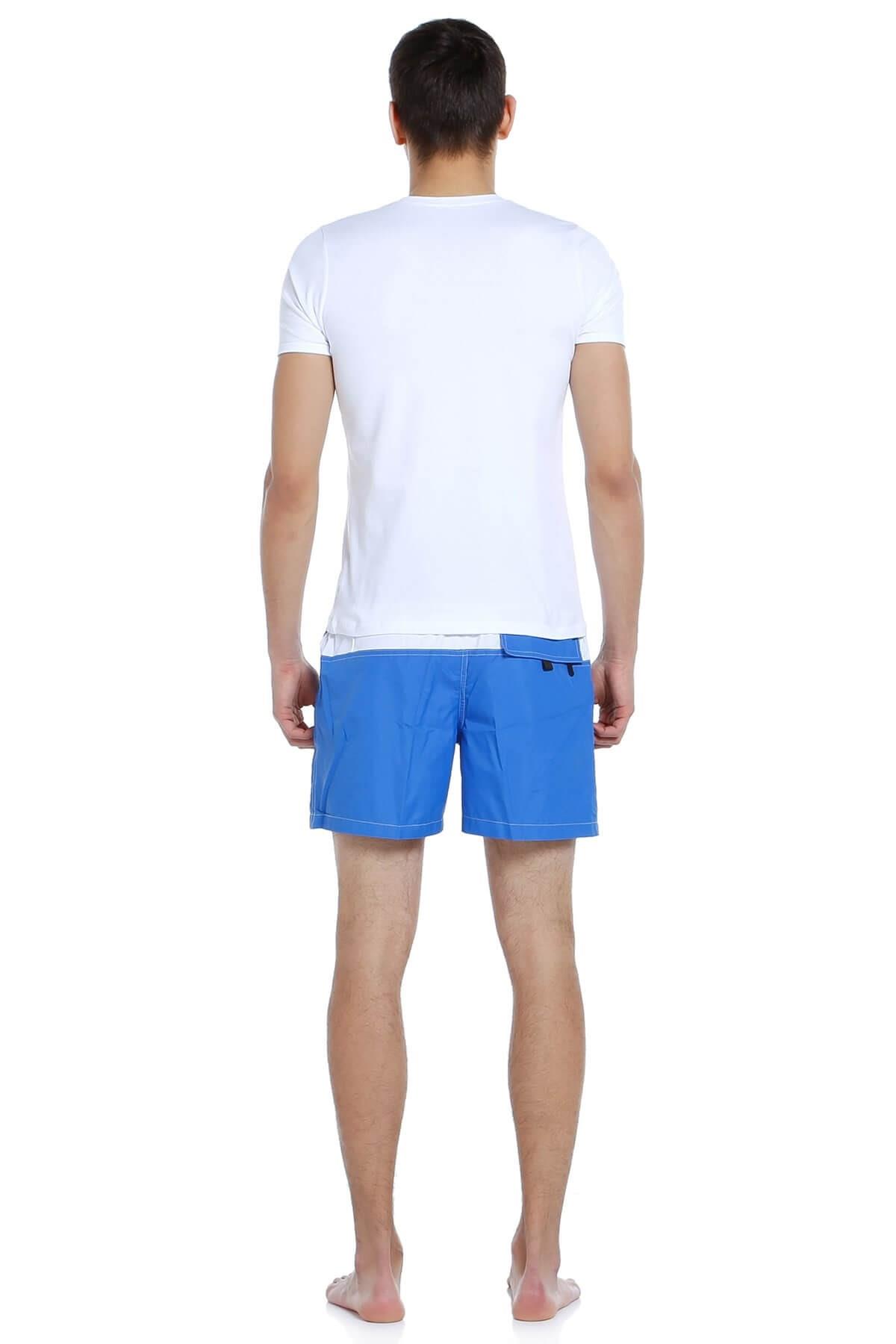 Erkek Deniz Şort - 115 - Saks - Miami Beach