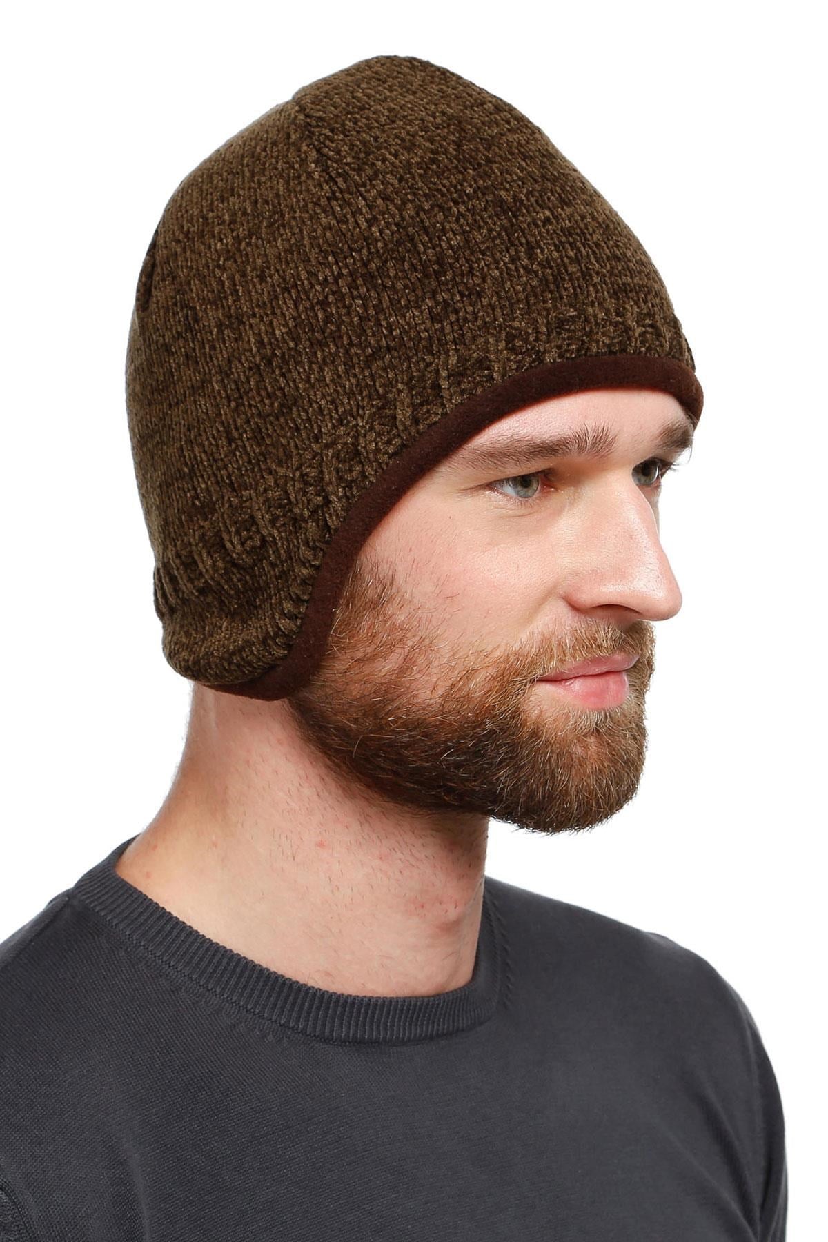 Full Protective İçi Polarlı Dışı Kadife Unisex Bere
