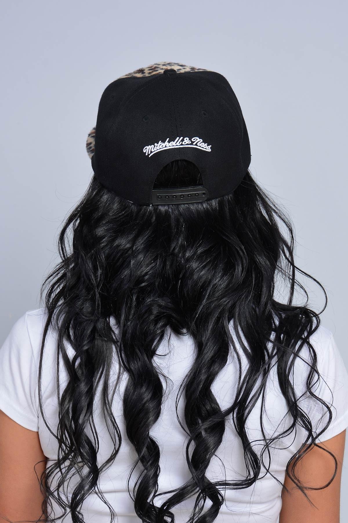 New York Leoapar Tüylü Kadın Snapback Kep