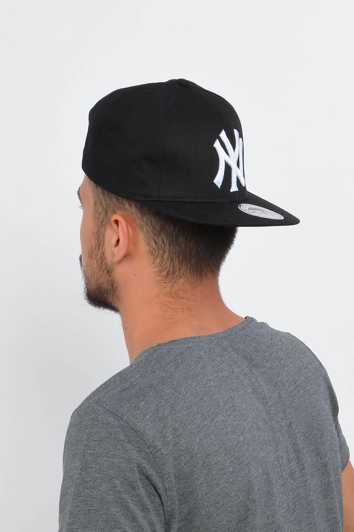 New York NY Baskılı Erkek Snapback Kep