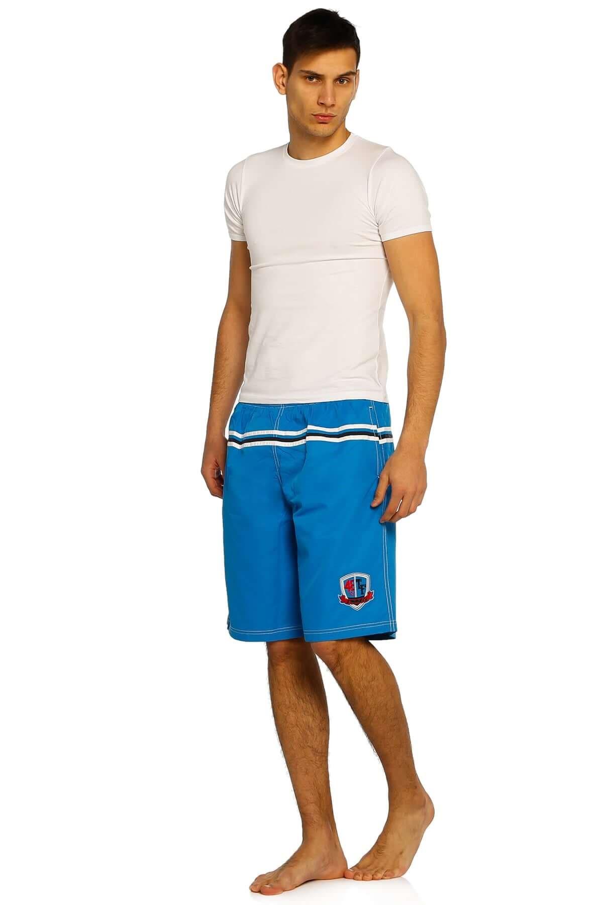 Reem 117055 Erkek Şort Saks
