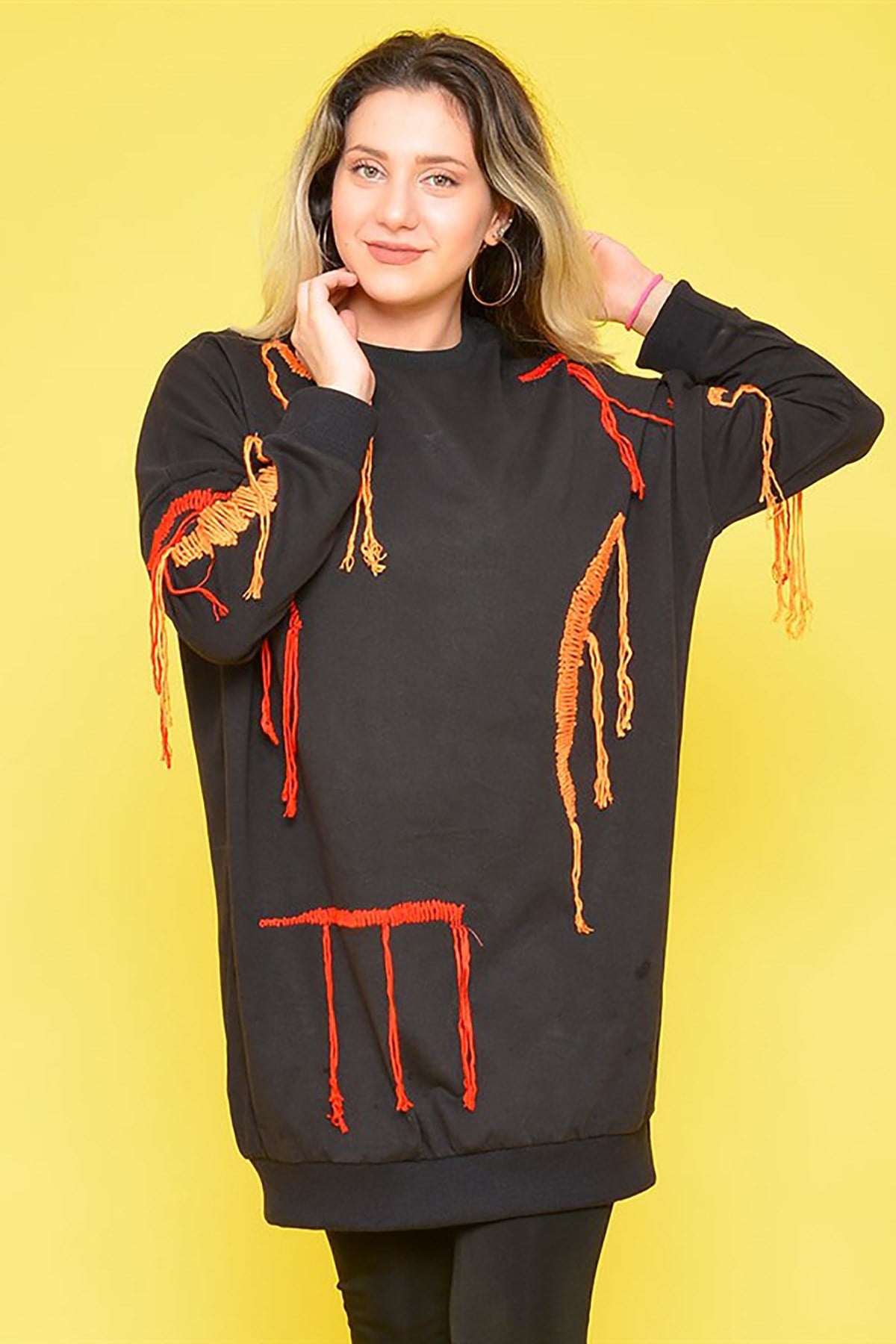Salaş Nakışlı Sweat