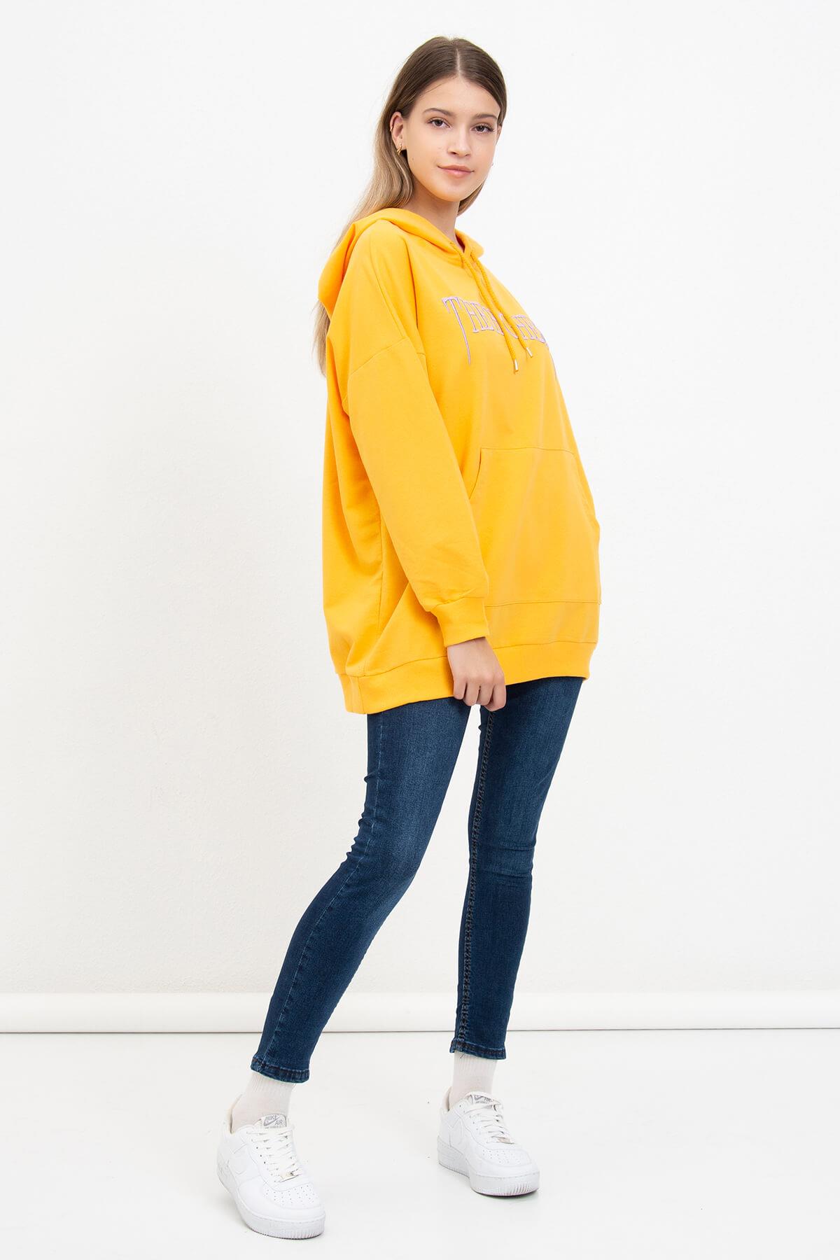 The Highest Baskılı Sweatshirt
